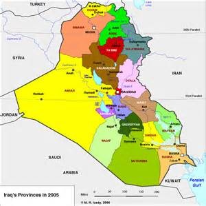 خريطة عراق