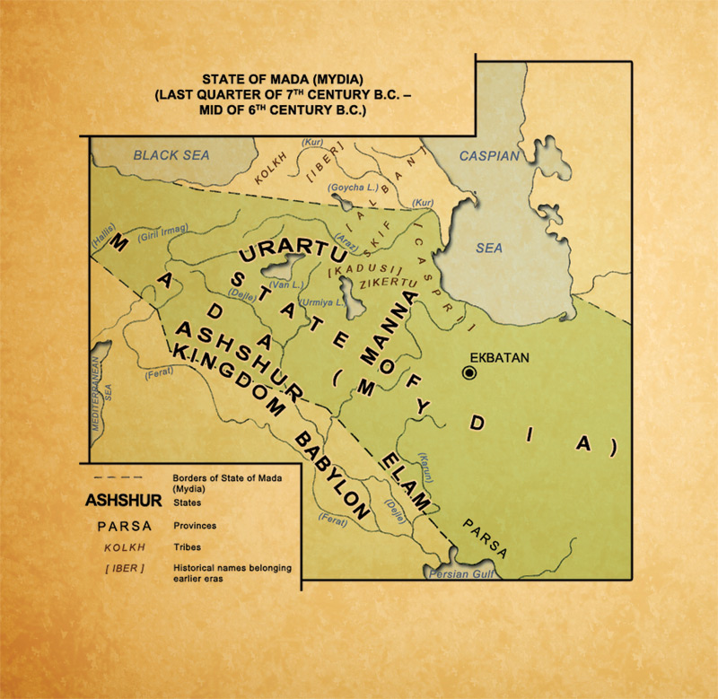 ماد و وڵاتی ماده‌کان (مادستان)