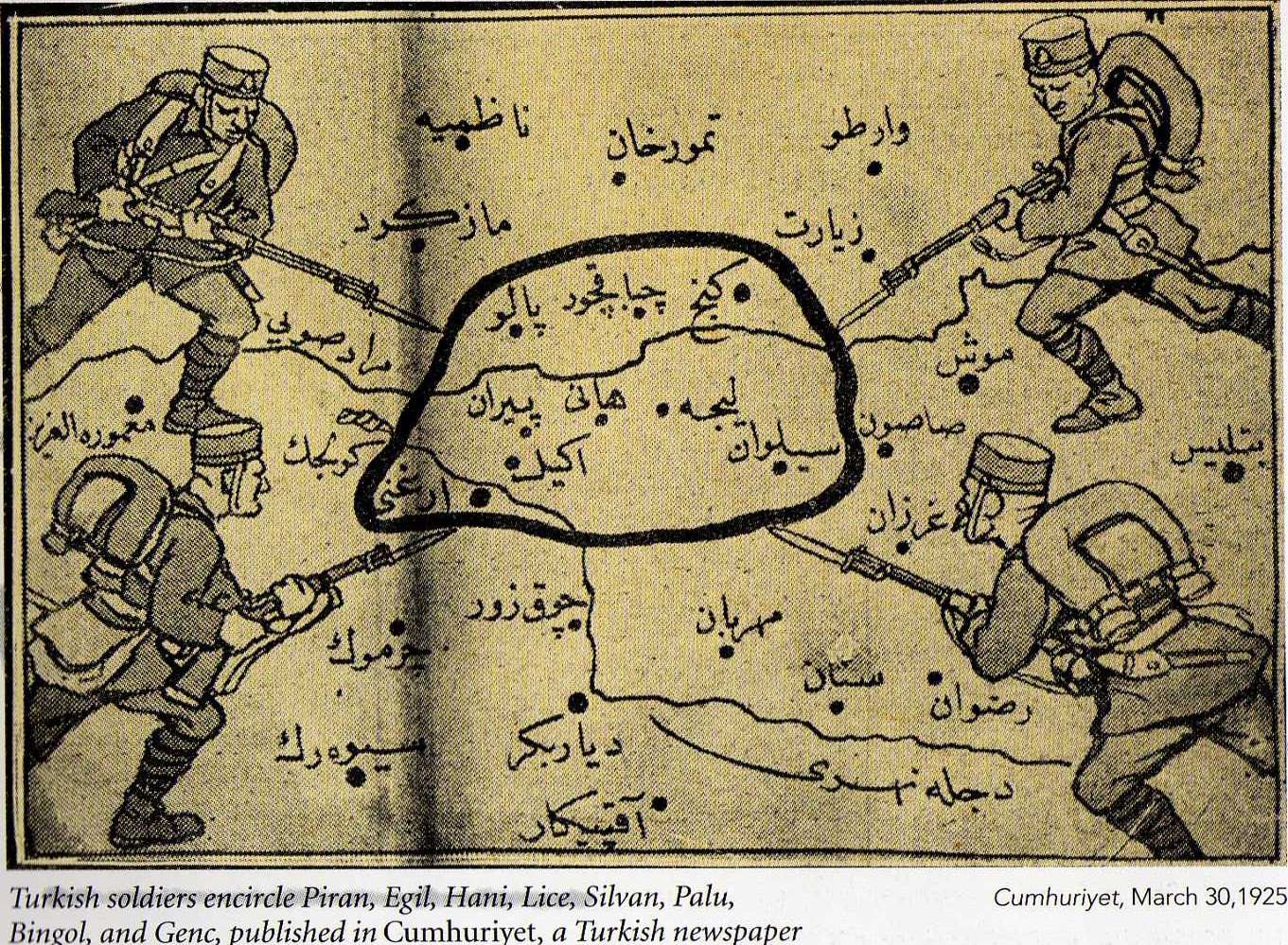 ئیسلامی جەماوەری، ناسیۆنالیزمی کورد و ڕاپەڕینی دەرەوەی شاران: سەرهەڵدانی شێخ سەعید لە تورکییە (١٩٢٥)