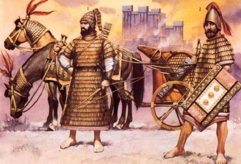 میتانیەکان لەسەرچاوە مێخیەکاندا