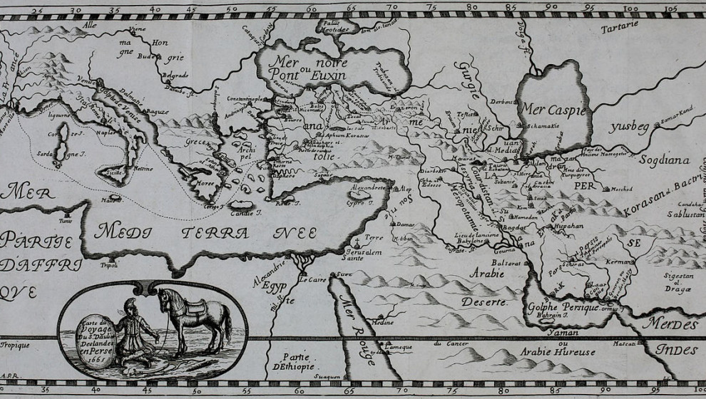 لە پەیمانی قەسری شیرین بۆ یەکەمجار کوردستان پارچە کرا